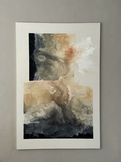 MIS TERRIOTRIOS INVISIBLES  - a Paint Artowrk by DCR